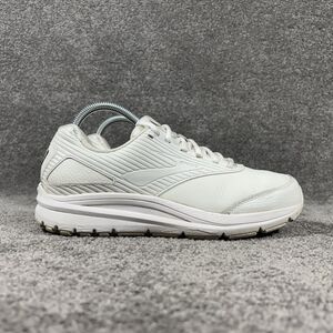 Brooks Addiction Walker 2 Women’s Sz 9.5 White Slip Resistant Walking Shoes Used